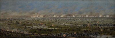 Assault on the Second Brazilian Column at Curupayti by Candido Lopez